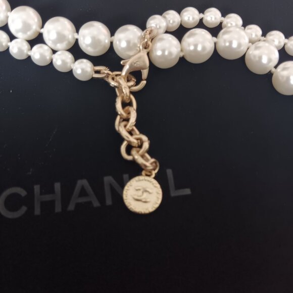 CHANEL NECKLACE PEARLS | 100TH ANNIVERSARY CHANEL - Picture 5 of 10